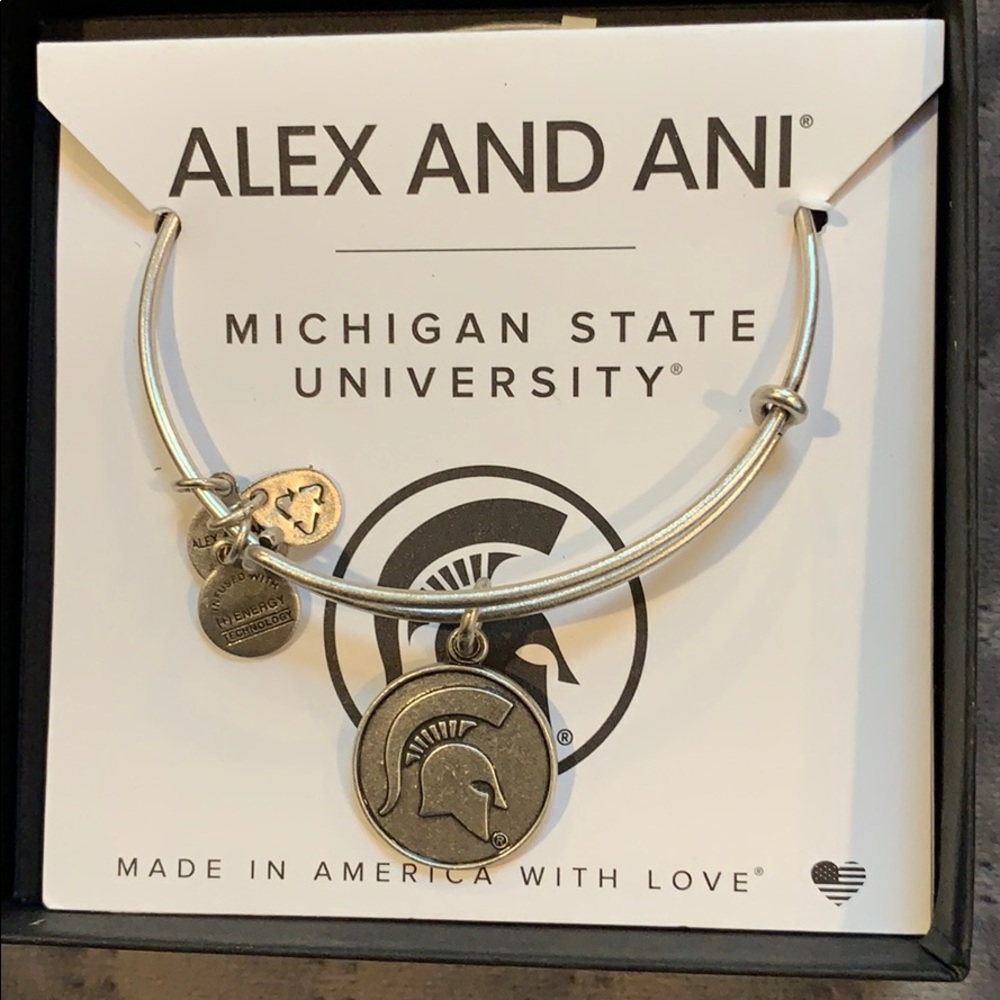 MSU Alex and Ani bracelet